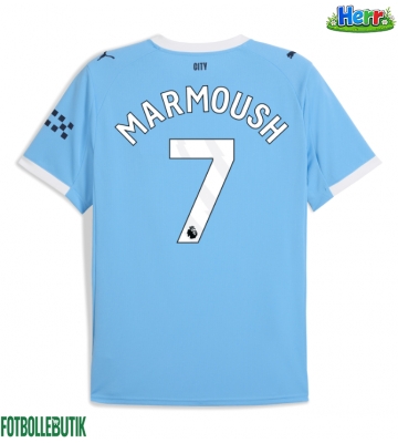 Manchester City Omar Marmoush #7 Hemmatröja 2025-26 Kortärmad